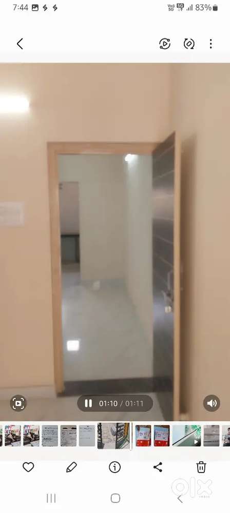 New 1BHK sahjanad society .Nice location