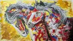 Two horses VASTU PAINTING