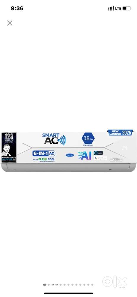 Carrier one ton-New Ac