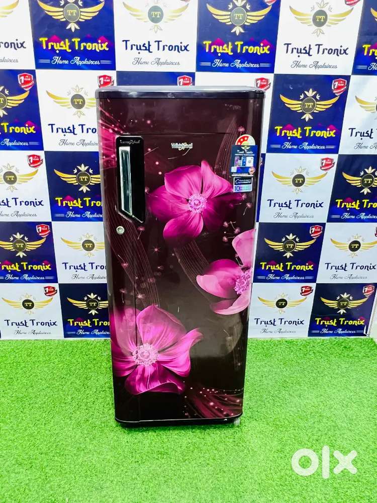 Pink 210ltr whirlpool single door fridge