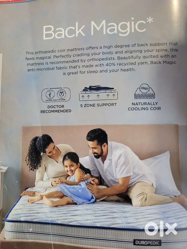 Duroflex Orthopedic King Size Matress(Stock Clearence Sale)