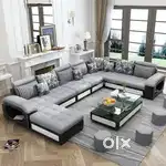Modern u Shape sofa set in emi available Aliyar Arham Recliner