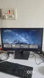 ₹8,500 — Dell 22″ FHD Monitor + Display Portv(Mint, Tested)