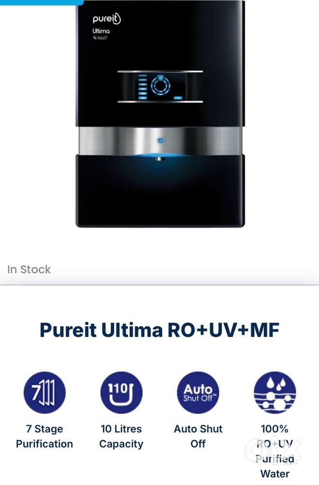 Water purifier Pureit Ultima RO+UV