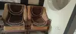2 chair sofa of shisam wood