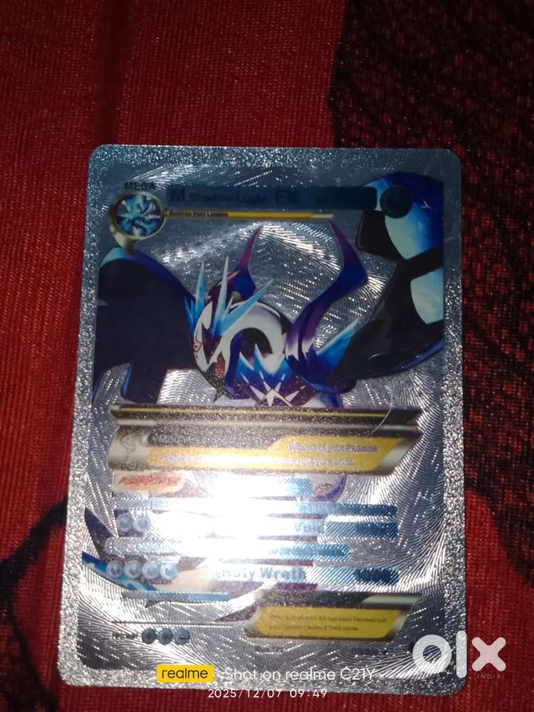 Silver Pokémon Battle Card – Perfect for Collectors