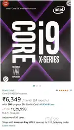 Intel i9 7960X with X299 Motherboard