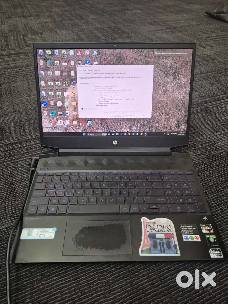 URGENT - HP Pavillion Gaming 15 - AMD Ryzen 5600H- NVIDIA RTX 3050