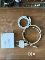 Multiple apple iphone unused charger and cable