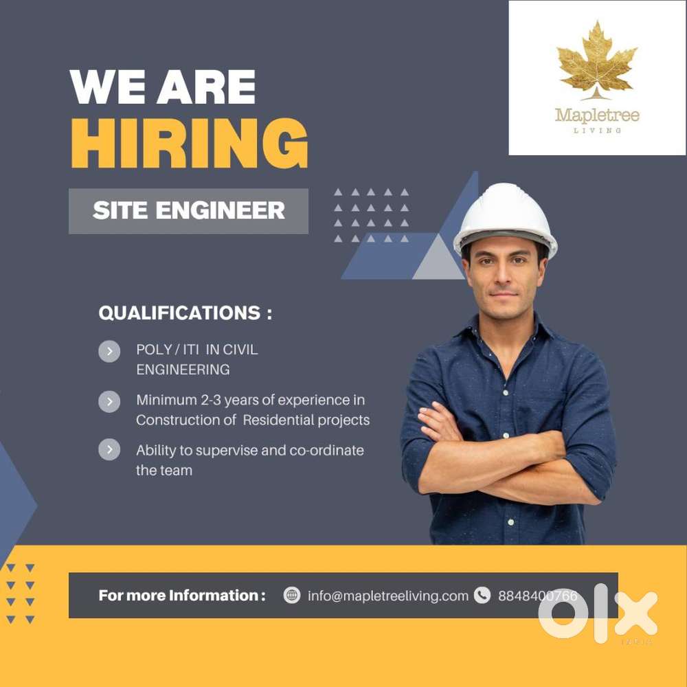 Looking for a candidate with experience to supervise and pay attention