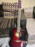 Guitar with cover and tabla
