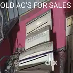 Second hand ac's for sales