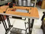 Sewing Machine table stand with motor