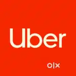 Uber cab driving