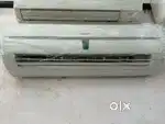 Ogernal 1 ton split AC with warranty and good condition