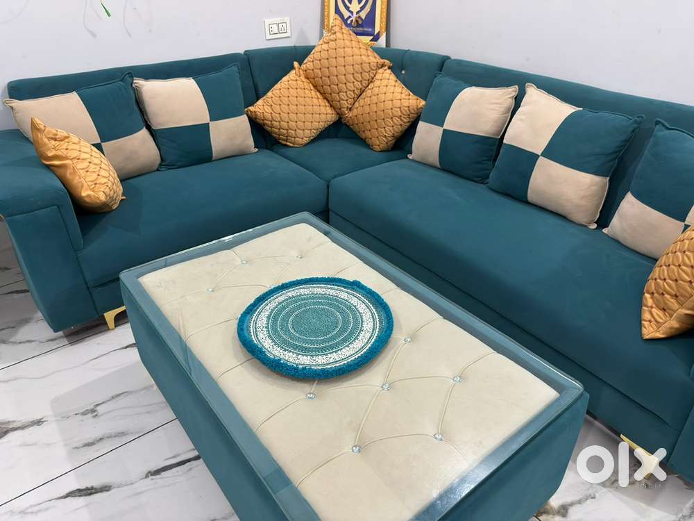 Sofa with table