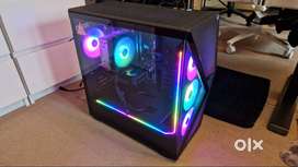 Gaming CPU i7 10th 16gb 256gb rx 470 GPU 550 Watt Psu COD EMI Avbl
