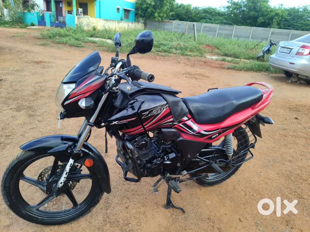 Hero passion xpro self start tyres good conditions