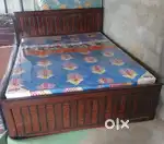 New luxury model Queen size bed with storage at very affordable price