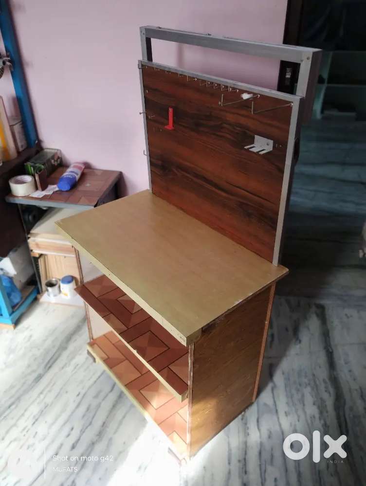 Multi purpose work table with wheels