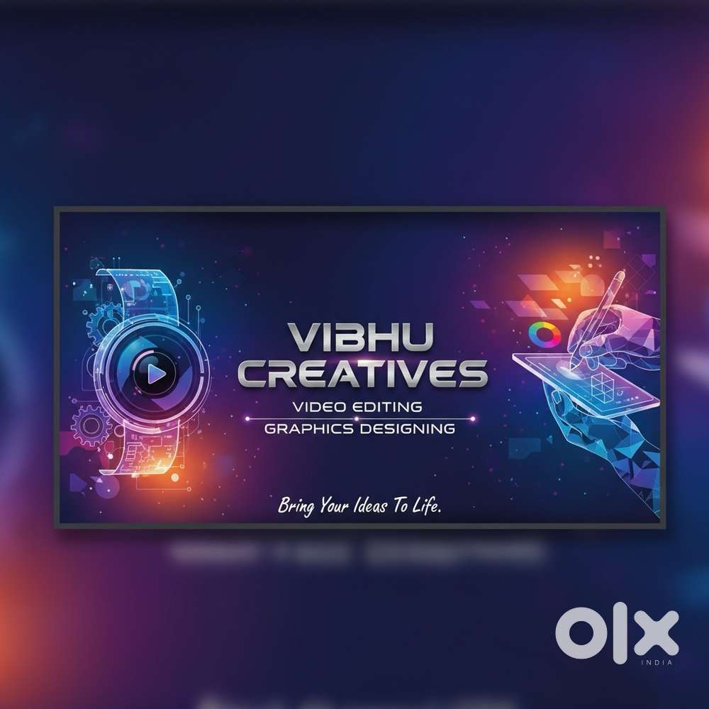 I am video editor and graphics designer