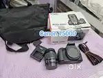 Unbox Canon 1500d dslr camera with 18-55mm lens full kit.