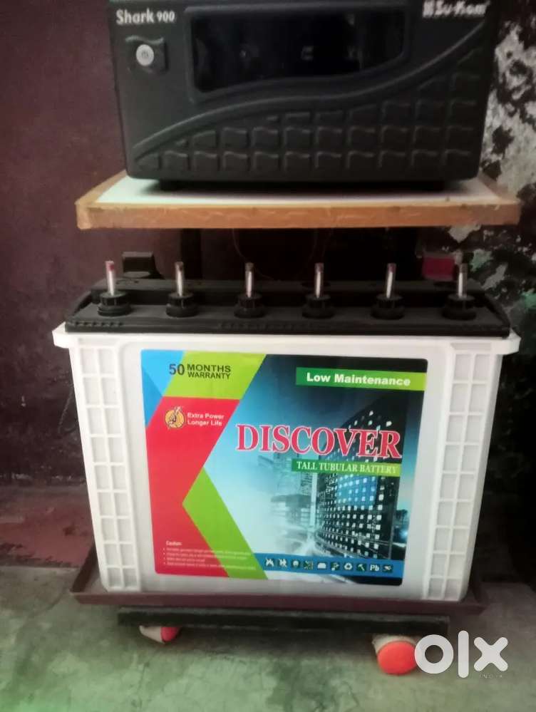 Sukam inverter 1 kw Discover tumbler batterya 240AMR