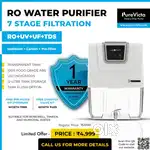 New RO Water Purifier 7 Stages Filter Fully Automatic 1 Year Warranty