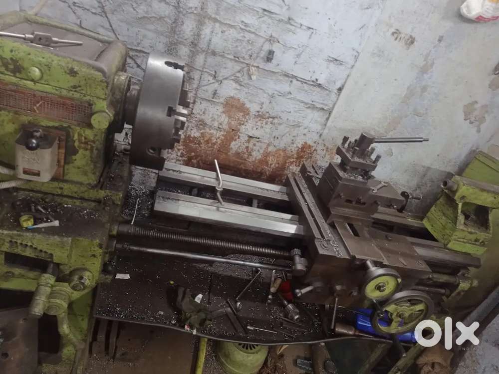 Lathe machine 6 futi machine price ( 105000