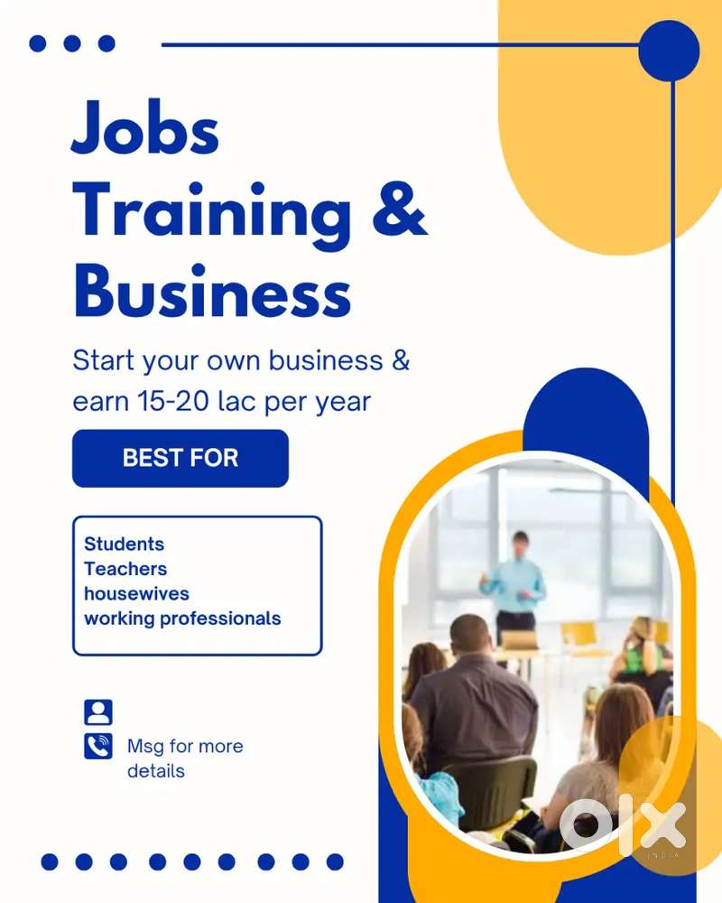 Teaching job & business plan in education sector