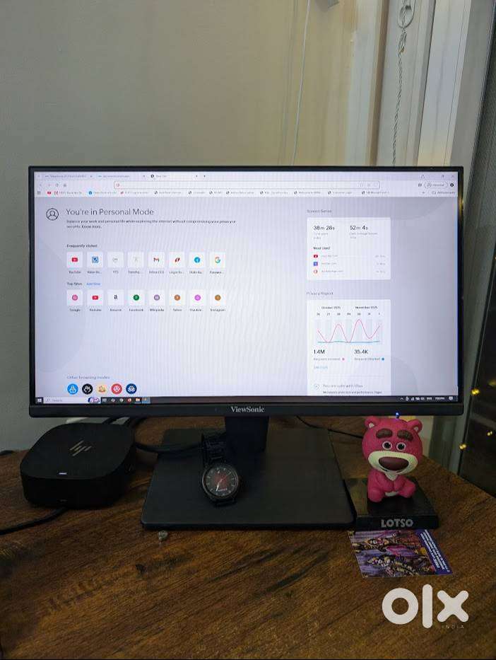 ViewSonic 21.5 Inch Full HD LED Backlit Monitor