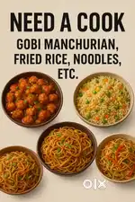LOOKING FOR A COOK