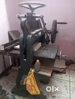 Paper cutting machine, binding machine, perforation machine