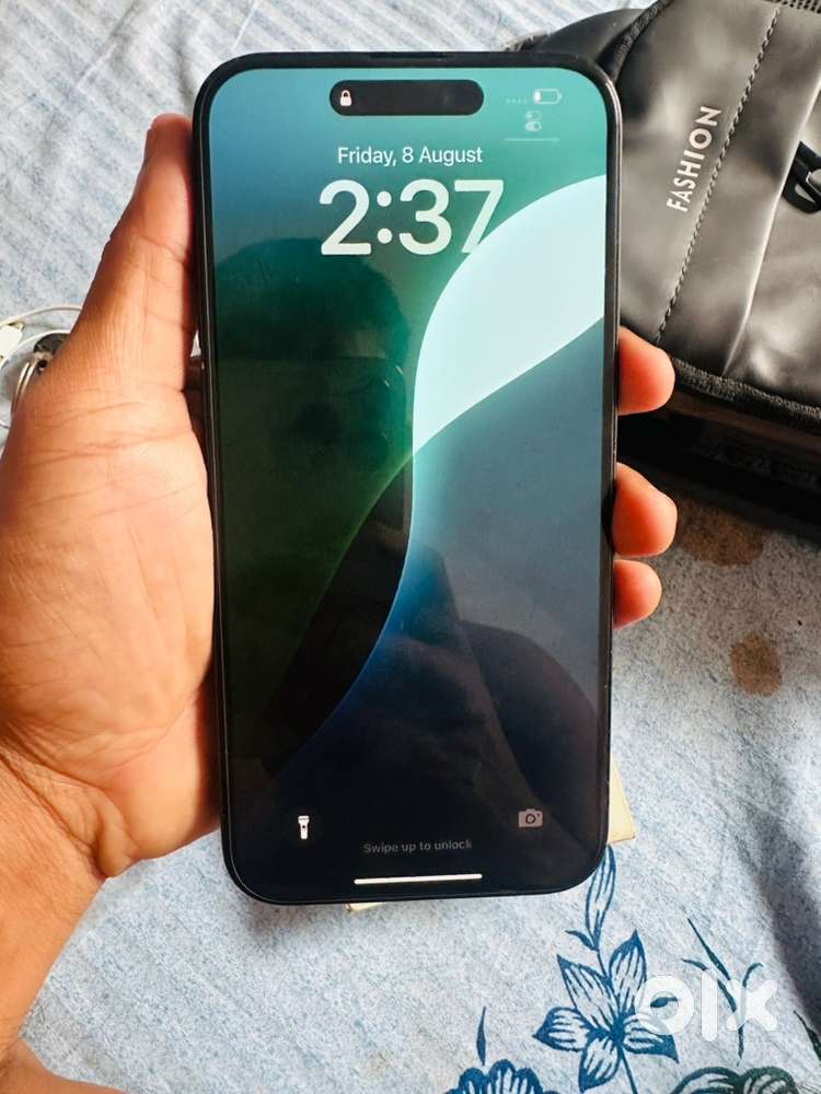 Iphone 15 plus 88% battry 128 gb box cable