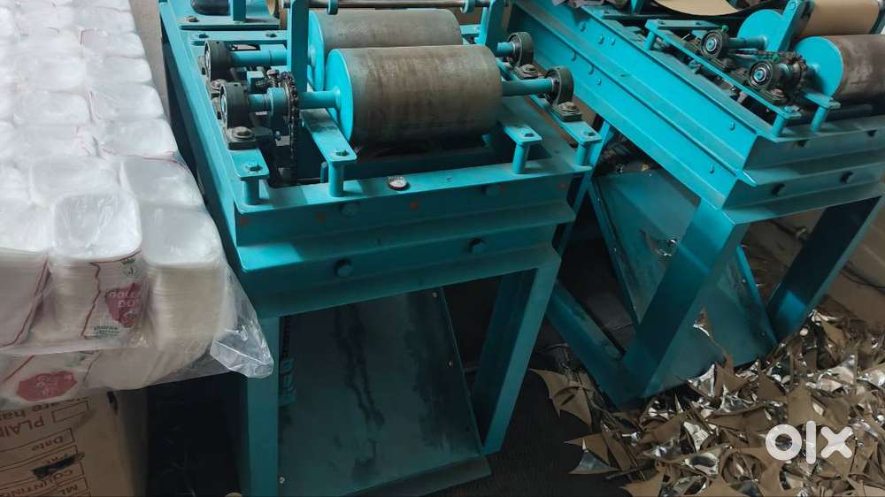 Board paper plate mechine:- 7no and 8no new mechines 2months  old