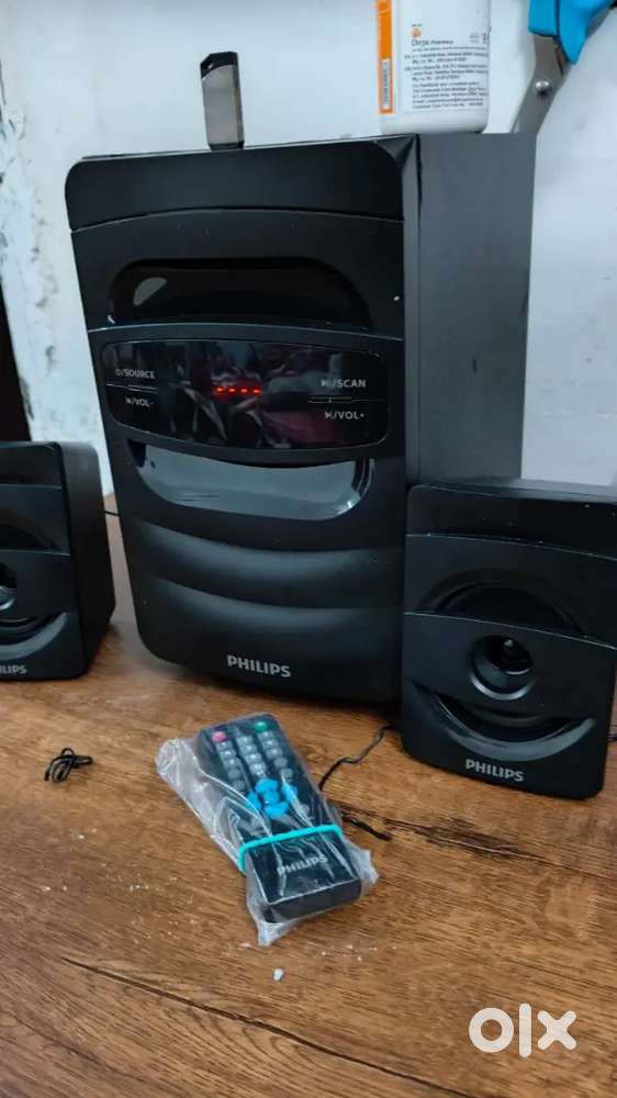 PHILIPS Audio MMS2625B 2.1 Channel,  one Day old with bill, Bluetooth