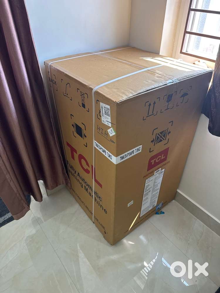 Not opened TCL washing machine
