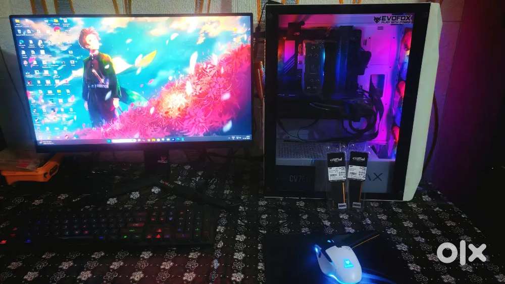 Gaming Pc Computer,CPU-12400f, Graphic card-12gb 6700xt,Ram-32gb ddr5