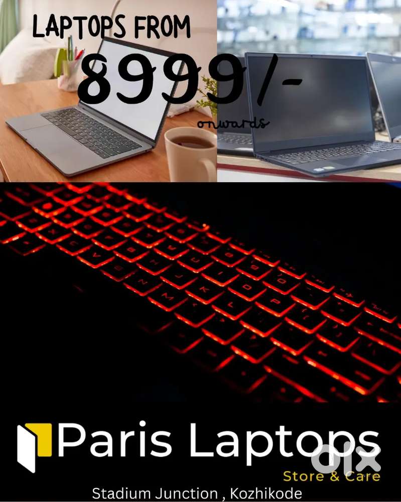 Used laptops at best prices !