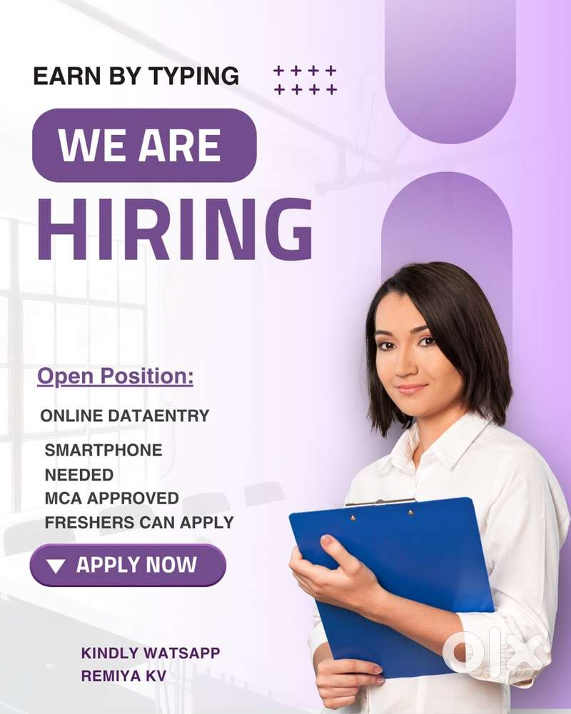 ONLINE DATA ENTRY - ABOVE 18 YEARS OF AGE - ANYONE CAN JOIN