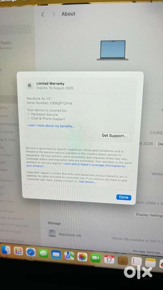 Macbook air m4