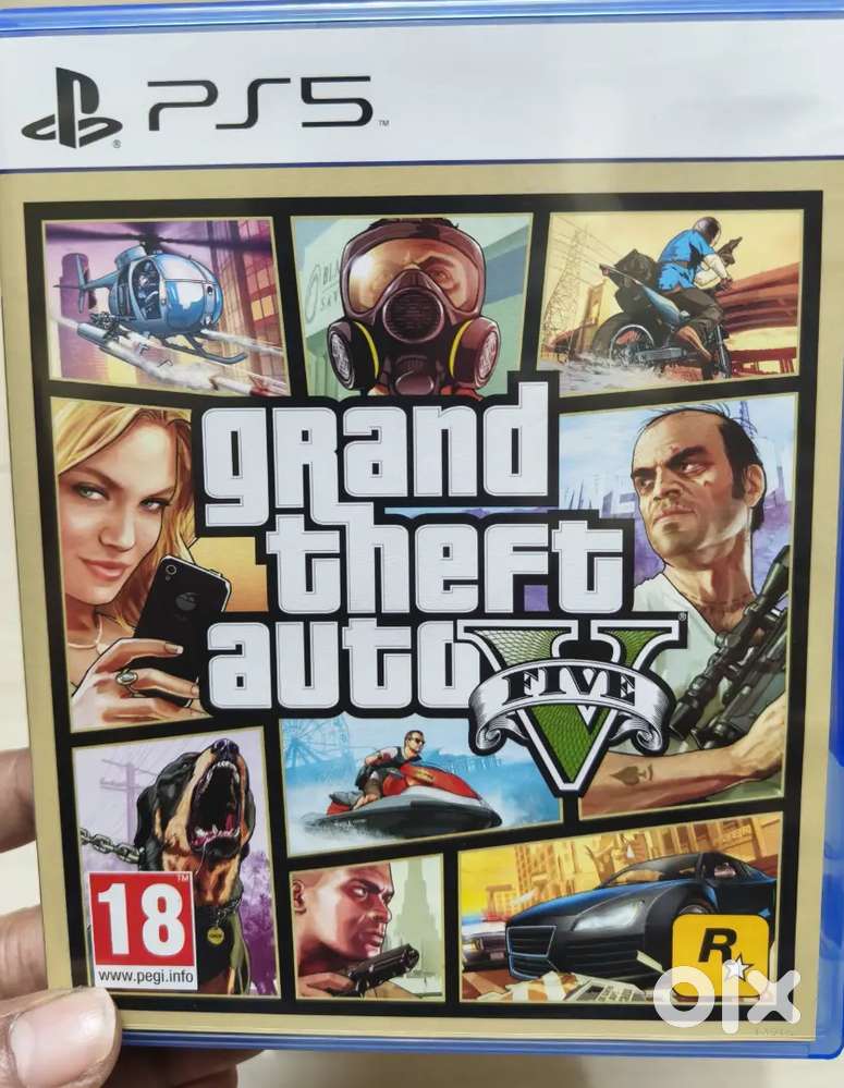 PS5 GTA 5 - Original Golden CD