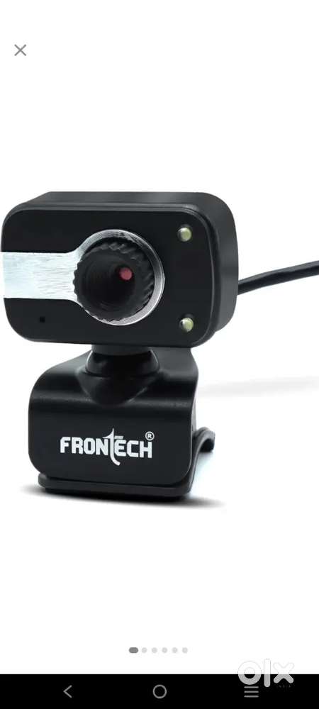 Frontech FT-2252 USB Webcam-640x480 Resolution 30FPS Frame Rate2 Led