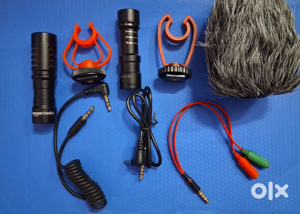 Microphone Kit – Perfect for YouTube, Podcast, DSLR, or Mobile Recordi