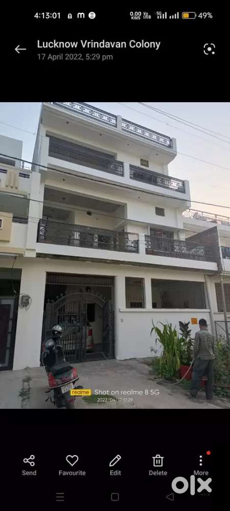 Four room set in ground floor Vrindavan 8C/ 531 Raibarelly rd