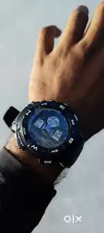 FASTRACK Watch  AnaDigi  Black Dial  Blue Color