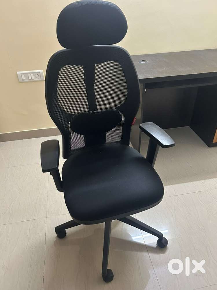 Featherlite Chair and Computer Desk