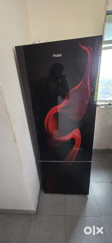 Haier double door fridge