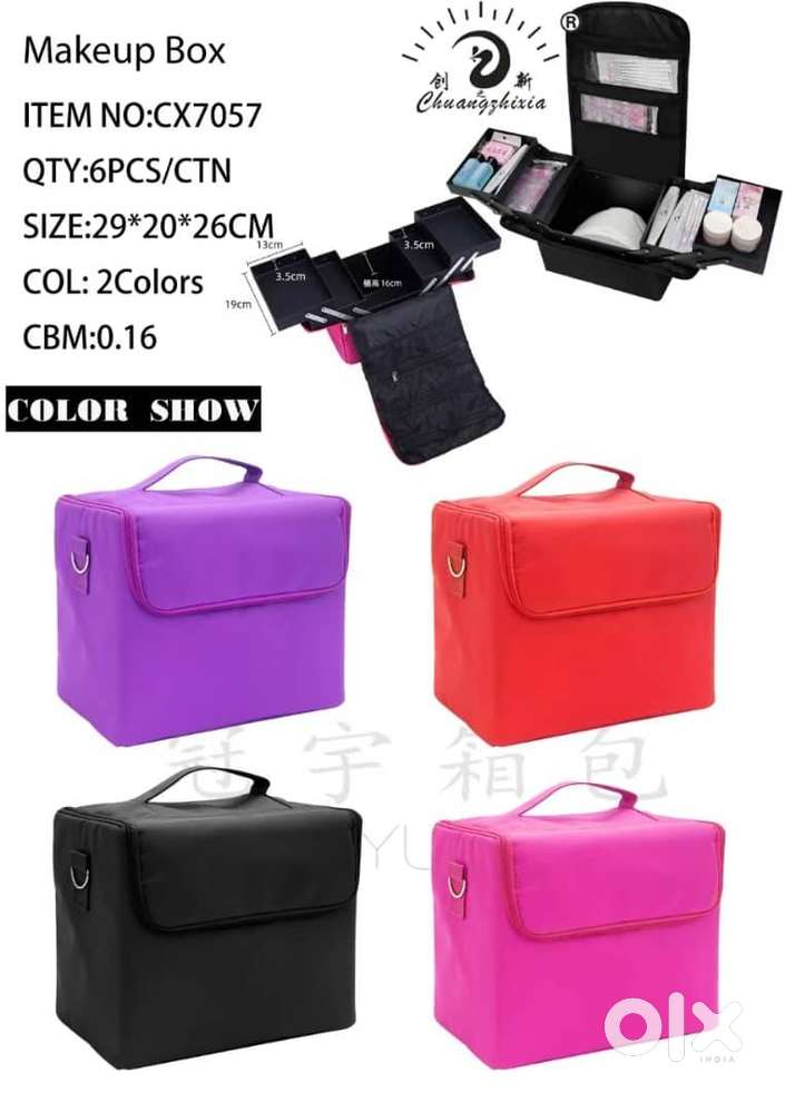 MAKE UP VANITY BAGS TROLLEY