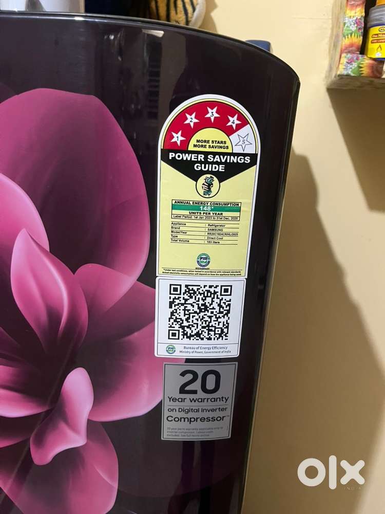 Almost New samsung single door fridge 4 Months Old Excellent Condition